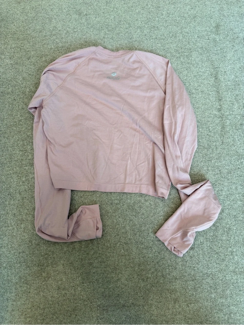 Lululemon x peloton Swiftly Tech Cropped Long-Sleeve